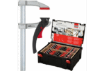 Set de serre-joints à levier haute technologie KliKlamp de BESSEY® avec mécanisme à crans