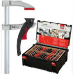 Set de serre-joints à levier haute technologie KliKlamp de BESSEY® avec mécanisme à crans