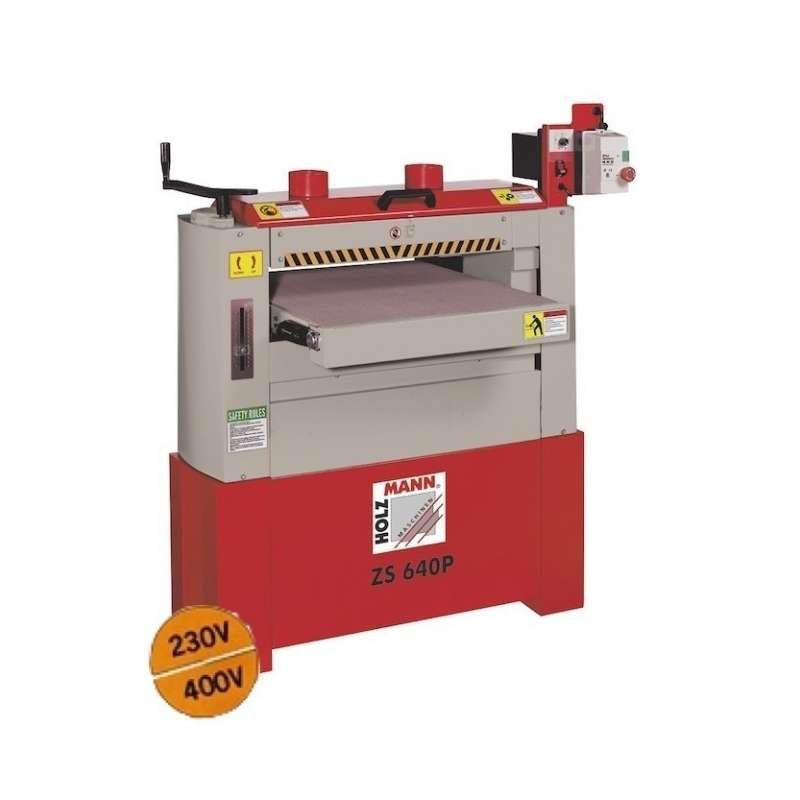 holzmann-zs640p-400v.jpg Ponceuse calibreuse à double cylindre HOLZMANN ZS640P - 400V – Image 1