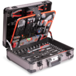 Nr.1 Assortiment d'outils dans un coffre en aluminium : 120 unités