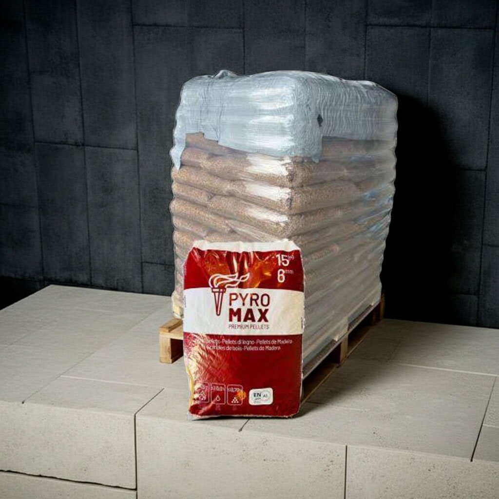 Pyromax2.jpg Pellets PYRO MAX – Palette de 78 sacs de 15 kg – Image 1