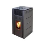 Poêle à granulés JOIMA Natur Style 8 kW Noir Sans électricité